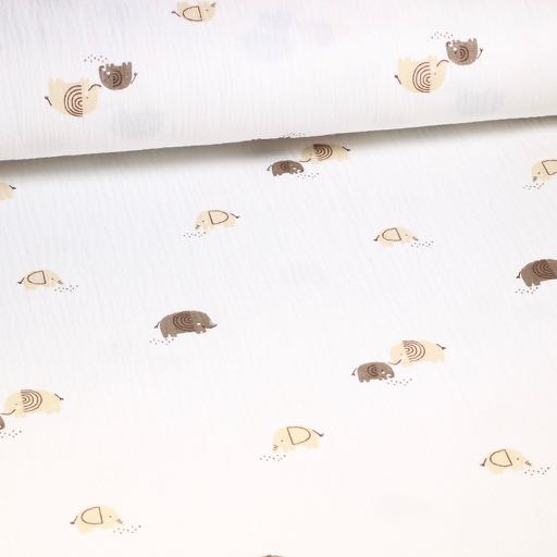 Hydrophilic Baby Cotton Printed Elephant
