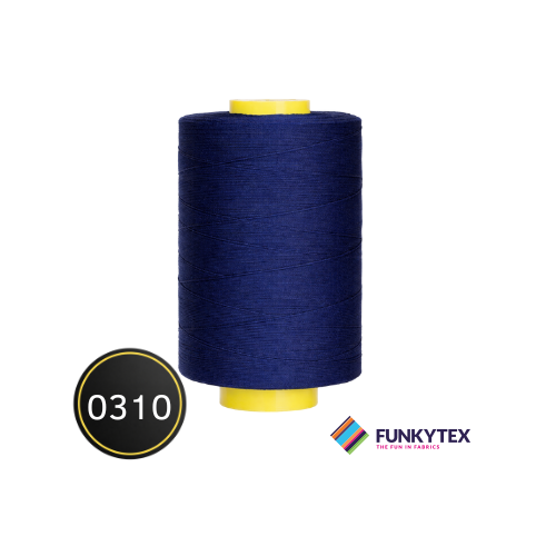Atelier Sewing Thread 1000 meters Funkytex Marine