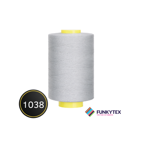Atelier Sewing Thread 1000 meters Funkytex Light gray