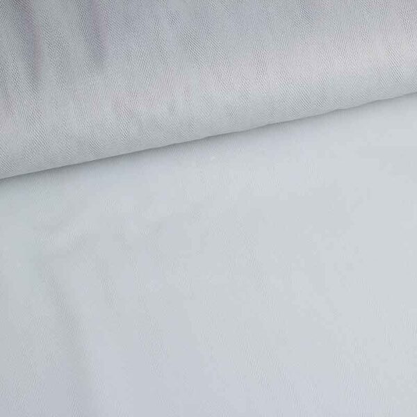 Soft bridal tulle 3 meters wide gray