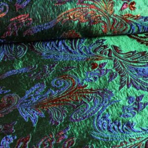 Brocade / Jaquard Fantasy Green