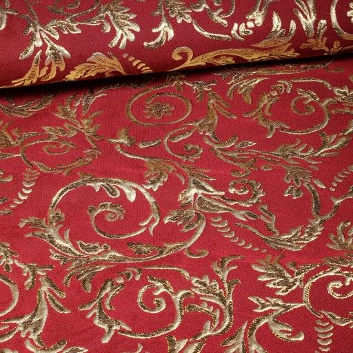 Baroque Jacquard red/gold