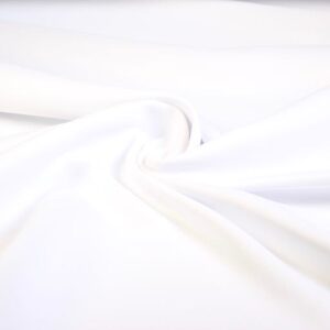 Blackout Curtain Fabric / Black Out White