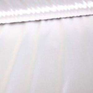 Silky Satin Stretch White
