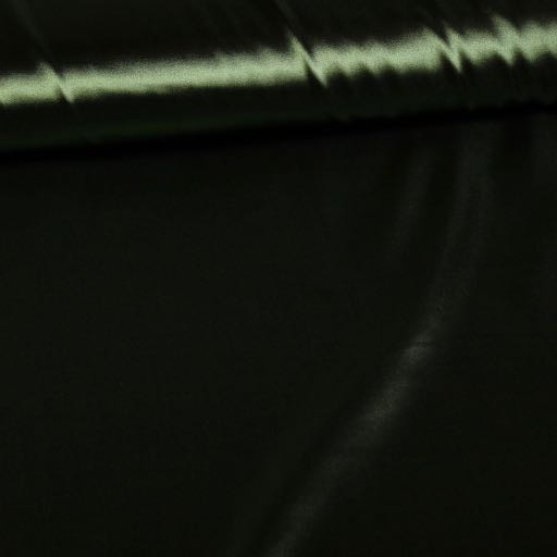 Silky Satin Stretch Army Green