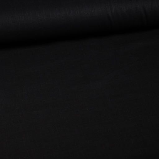Linen viscose Black