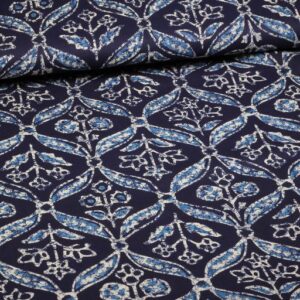 Cotton Voile Batik Branches