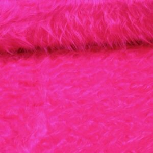 Long-haired faux fur / Plush fuchsia