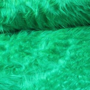 Long-haired faux fur / Plush green