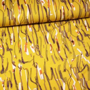 Crepe Viscose fantasy stripe