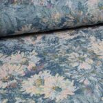 Gobelin stof vintage bloemen