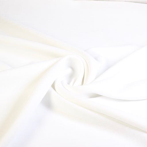 Linen look fabric white