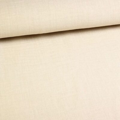 Linen-look fabric ecru melange