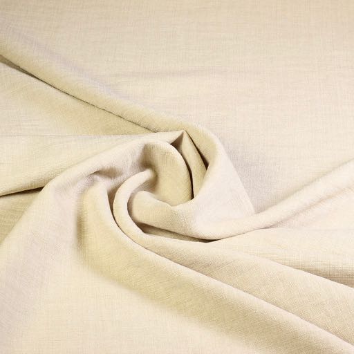Linen-look fabric ecru melange