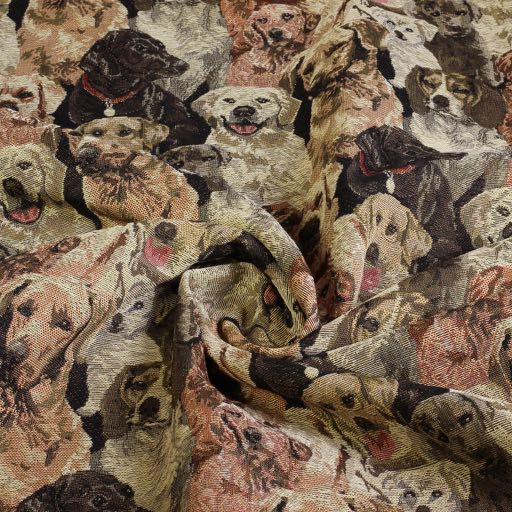 Gobelin fabric dogs