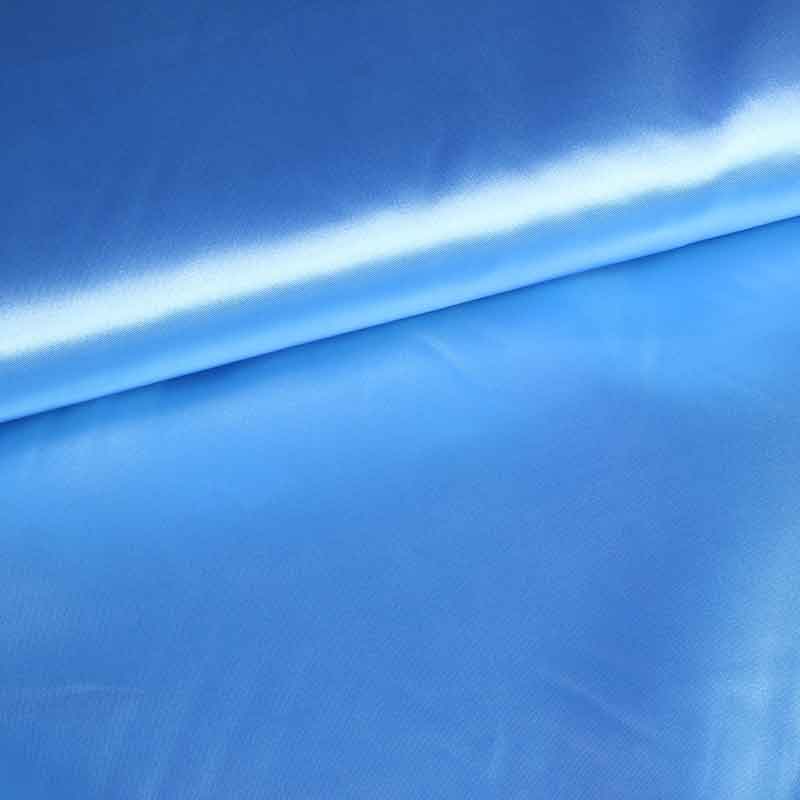Satin fabric baby blue