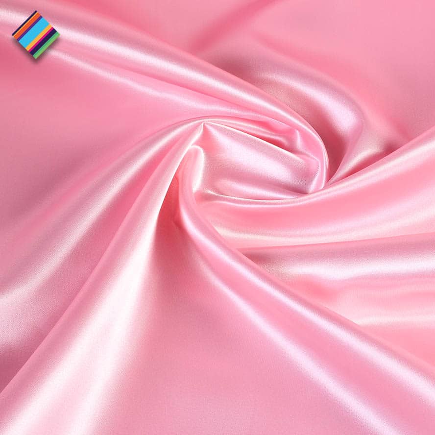 Satin fabric babyrose