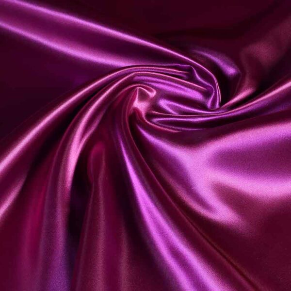 Satin fabric light purple