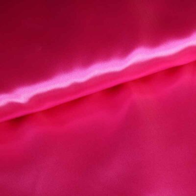Satin fabric fuchsia
