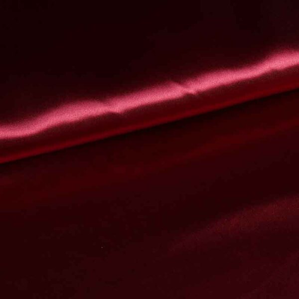 Satin fabric bordeaux