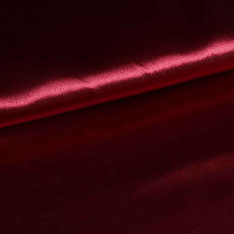 Satin fabric bordeaux