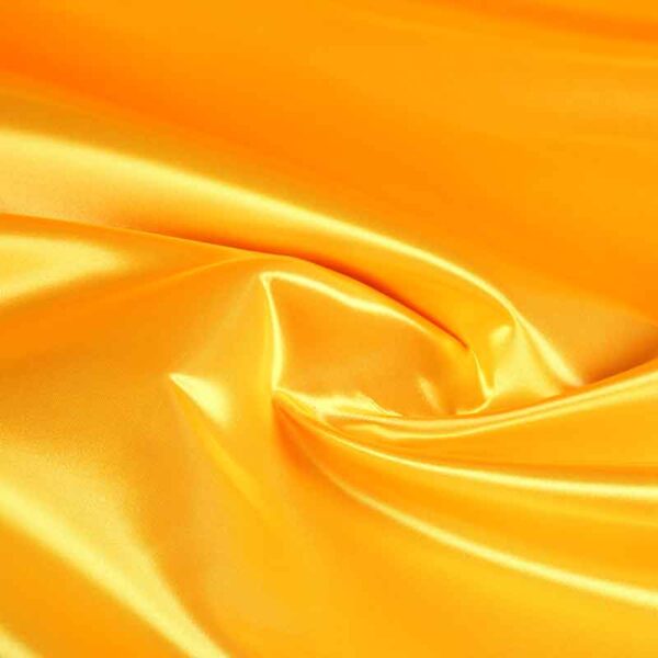 Satin fabric yellow
