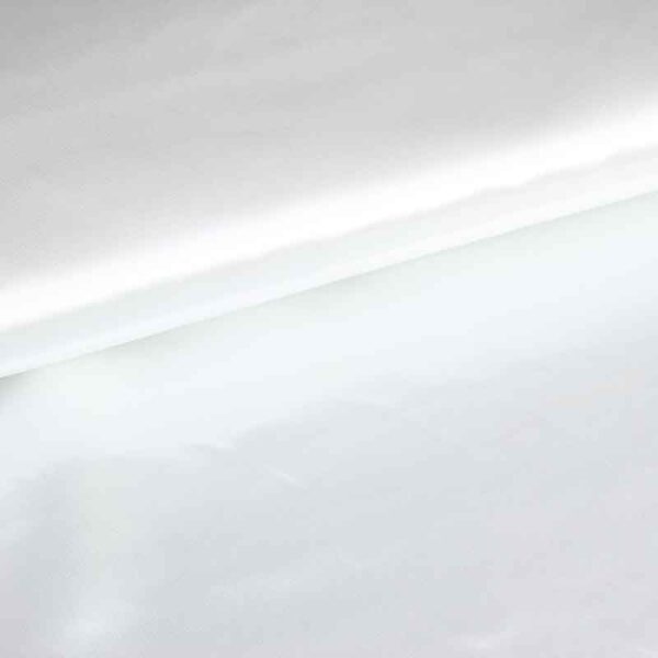 Satin fabric white