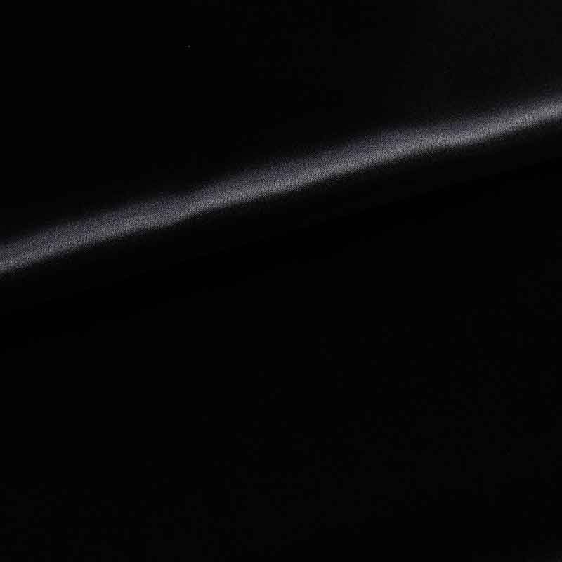 Satin fabric black