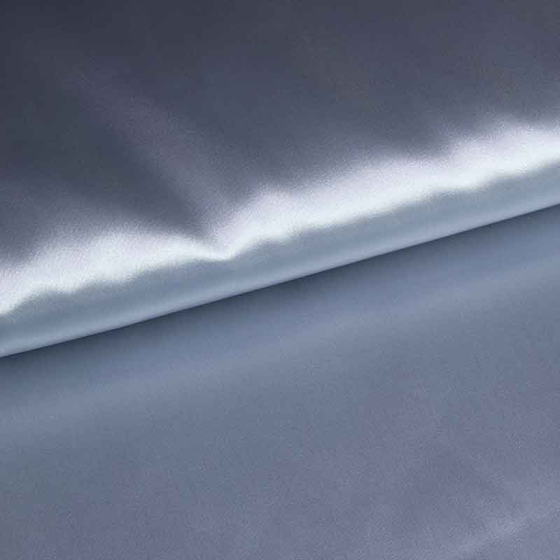 Satin fabric silver