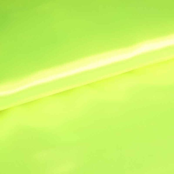 Satin fabric fluor yellow