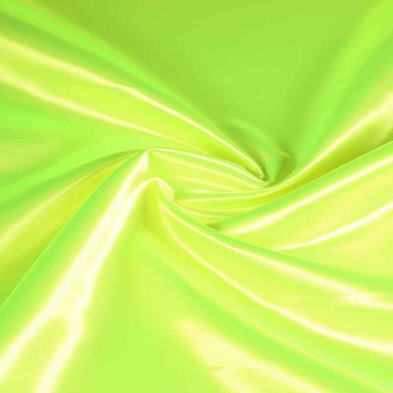 Satin fabric fluor yellow
