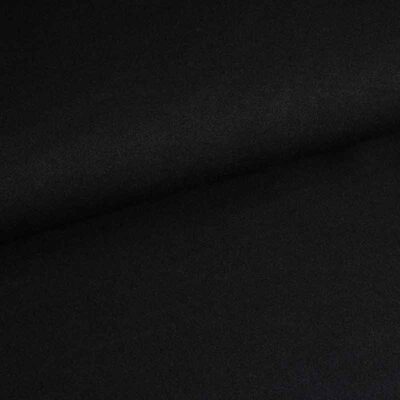 Terlenka fabric black