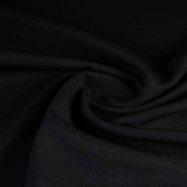 Terlenka fabric black
