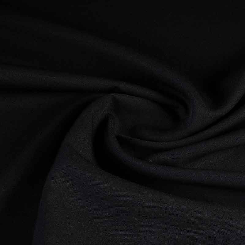 Terlenka fabric black