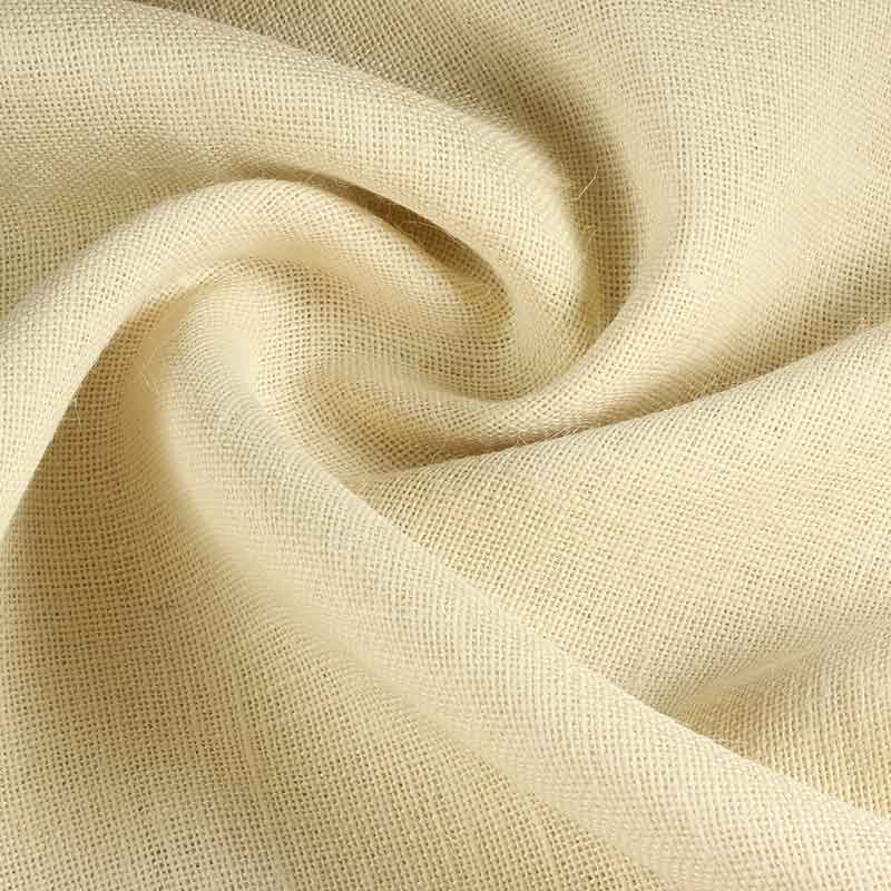 Jute fabric ecru