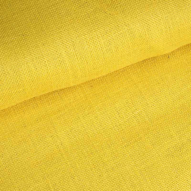 Jute fabric yellow