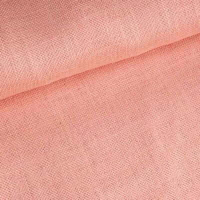 Jute fabric old rose