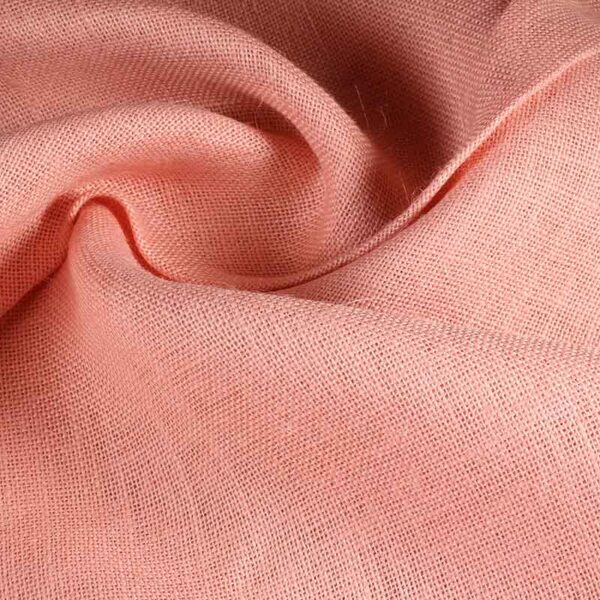 Jute fabric old rose