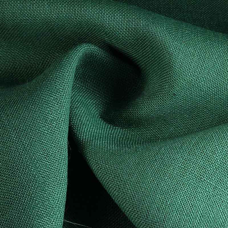 Jute fabric green