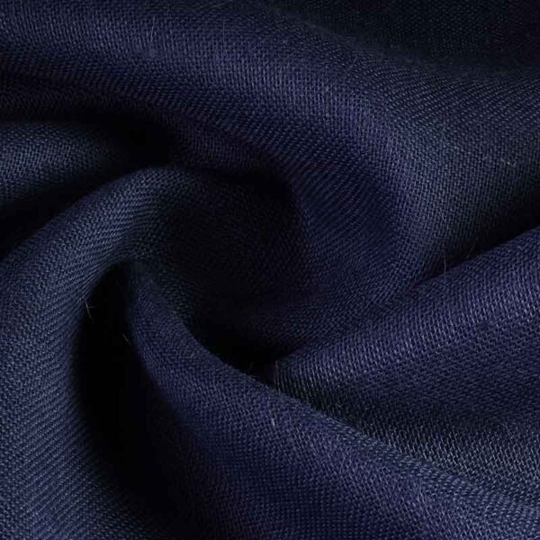 Jute fabric dark blue
