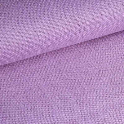 Jute fabric lila