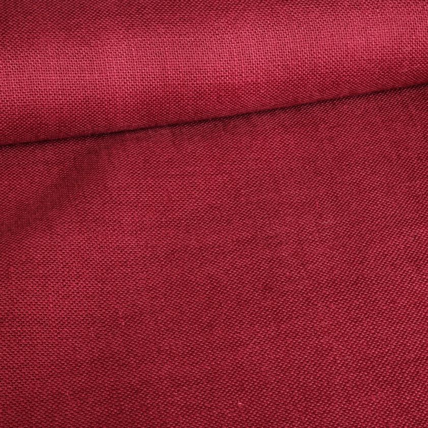 Jute fabric bordeaux