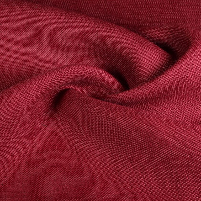 Jute fabric bordeaux