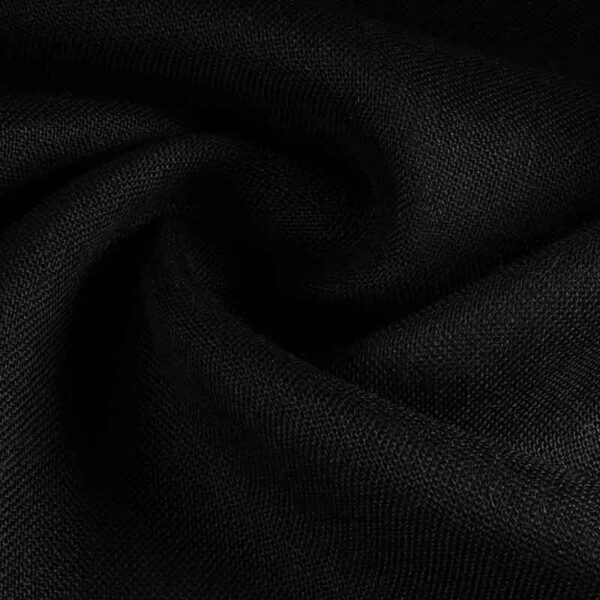 Jute fabric black