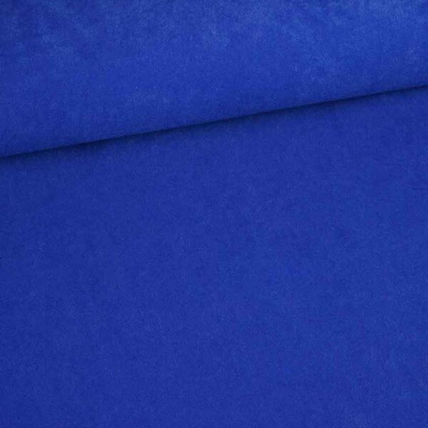 Suedine fabric cobalt