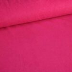 Suedine stof fuchsia