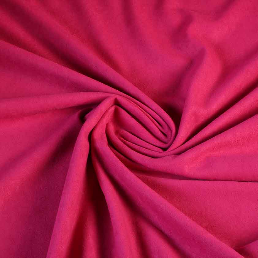 Suedine fabric fuchsia