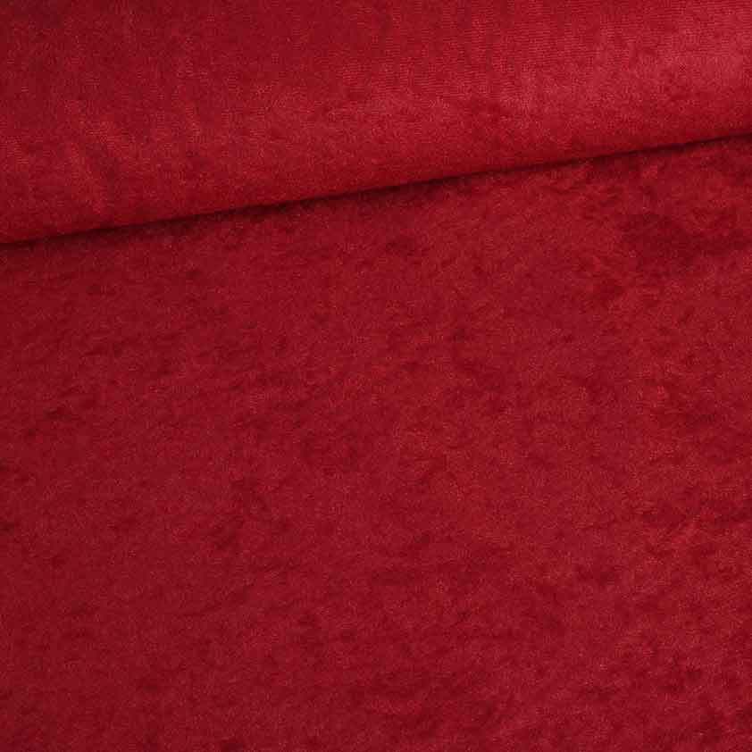 Suedine fabric bordeaux