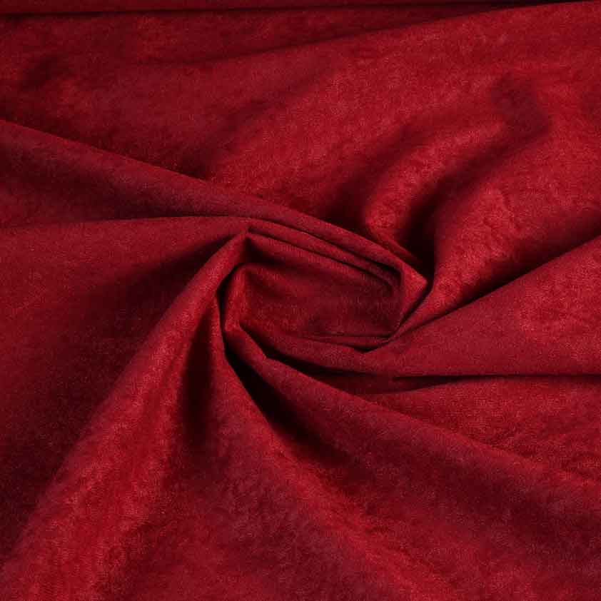 Suedine fabric bordeaux