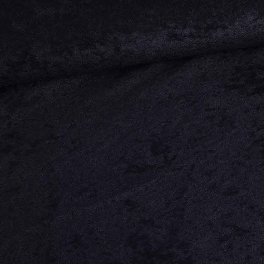 Suedine fabric navy